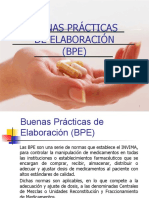 Buenas Prácticas de Elaboración