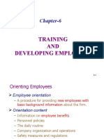 Chapter-6: Training AND Developing Employees