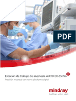 Estacion - Anestesia - WATO EX-65 Pro - Mindray