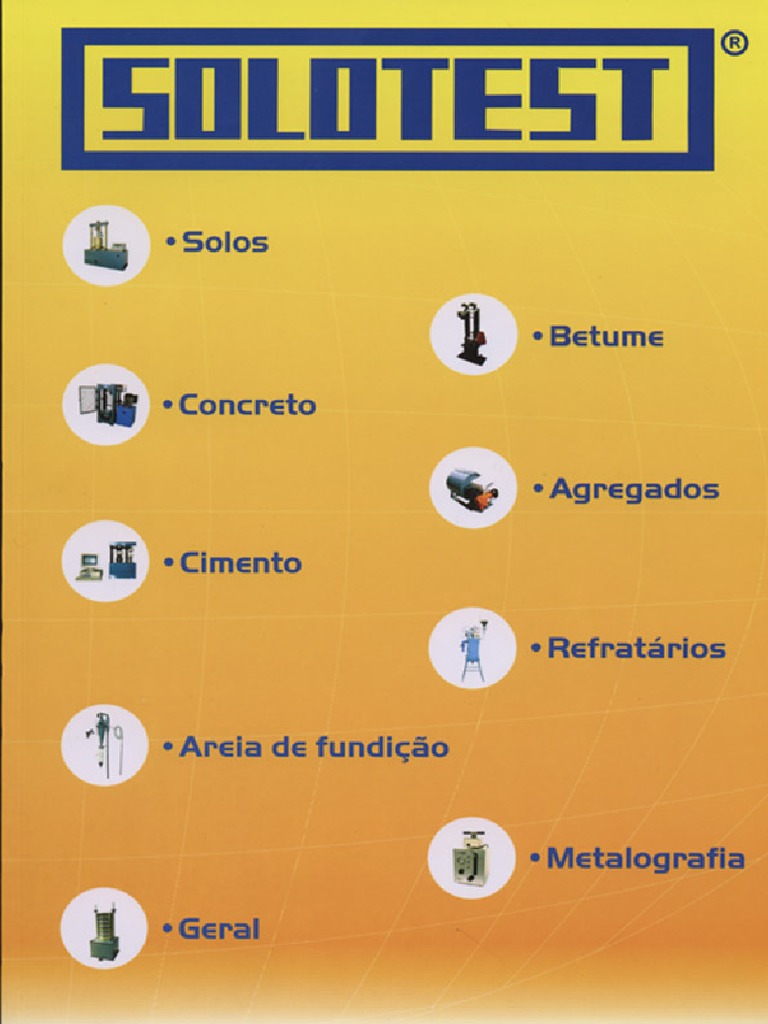SOLOTEST Catalogo Inteiro PDF | PDF | Materiais de construção ...