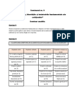 Seminarul Nr. 9 Tema: "Drepturile, Libertățile Și Îndatoririle Fundamentale Ale Cetățenilor" Seminar Analitic (Sarcina 1)