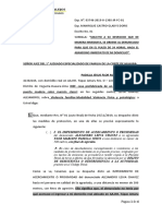 ESCRITO SE ORDENE EL RETIRO DEL DOMICILIO-CASO PADILLA JEUS FLOR-PRIMA OMAR PDF Presentar 22 de Set 2020