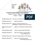 PR Class Schedule Winter 2021