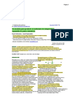 Un Modelo para Predecir El Coeficiente de Expansión Térmica de La Pasta Cementosa PDF