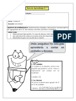 Guia 7 Matematica Primero Basico B