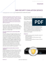 Irdeto Set-Top Box Security Evaluation Service: Datasheet