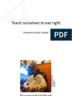 Teach Ourselves To Eat Right