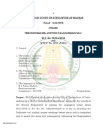 High Court of Madras Judgement 2019