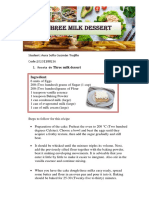 Three Milk Dessert: Ingredient