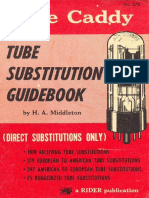 Tube Substitution Guidebook: Make Servicing EASY!