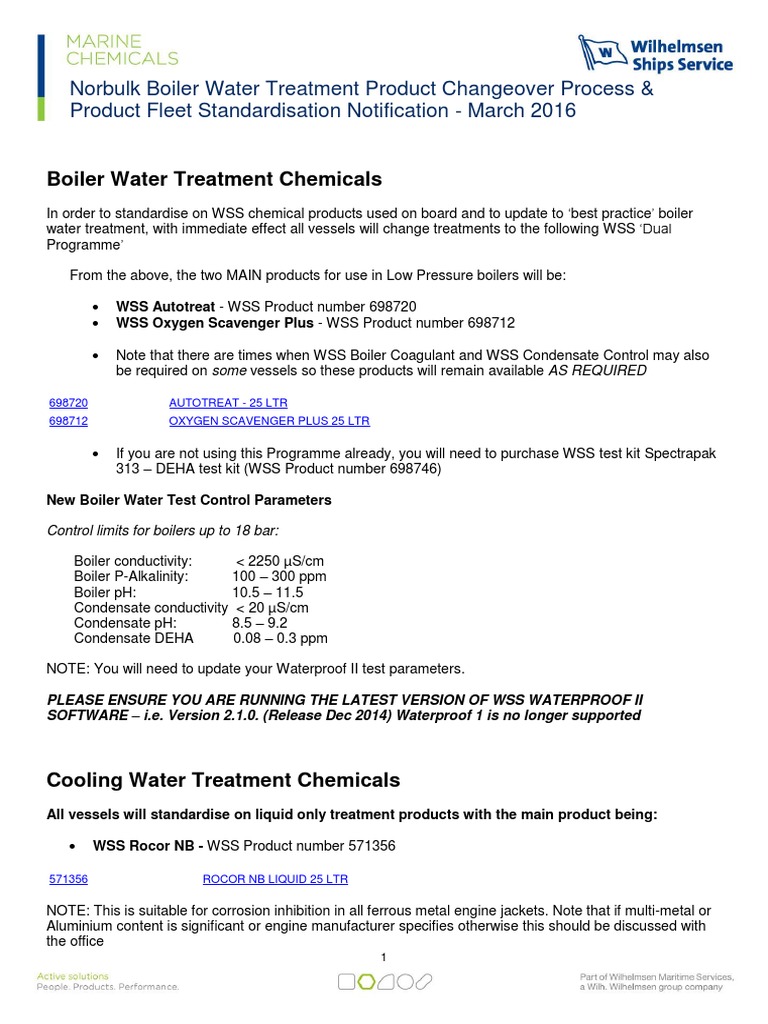 Boiler Water Treatment PDF PDF