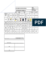 Matriz de Elementos de Proteccion Personal