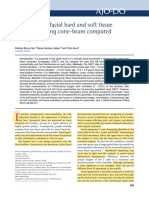 Evaluation of Facial Hard and Soft Tissueusing CBCT