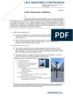 Remote Supervision Guideline - 200812