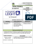 FICHA TECNICA Sipheca Tapon C-C Max 30