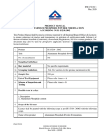 Product Manual For Aluminium Phosphide Powder Formulation ACCORDING TO IS 15219:2002