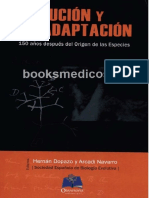 Evolución y Adaptación 150 años despues del origen de las especies - Hermán Dopazo.pdf