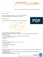 Produit Scalaire Dans Le Plan 2009 2010 (Laataoui)