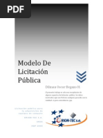 Formato Licitacion  Derecho laboral  Presupuesto 