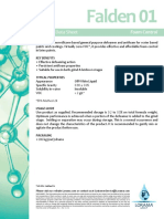 Technical Data Sheet: Foam Control