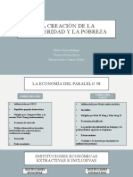 La Creación de La Prosperidad y La Pobreza