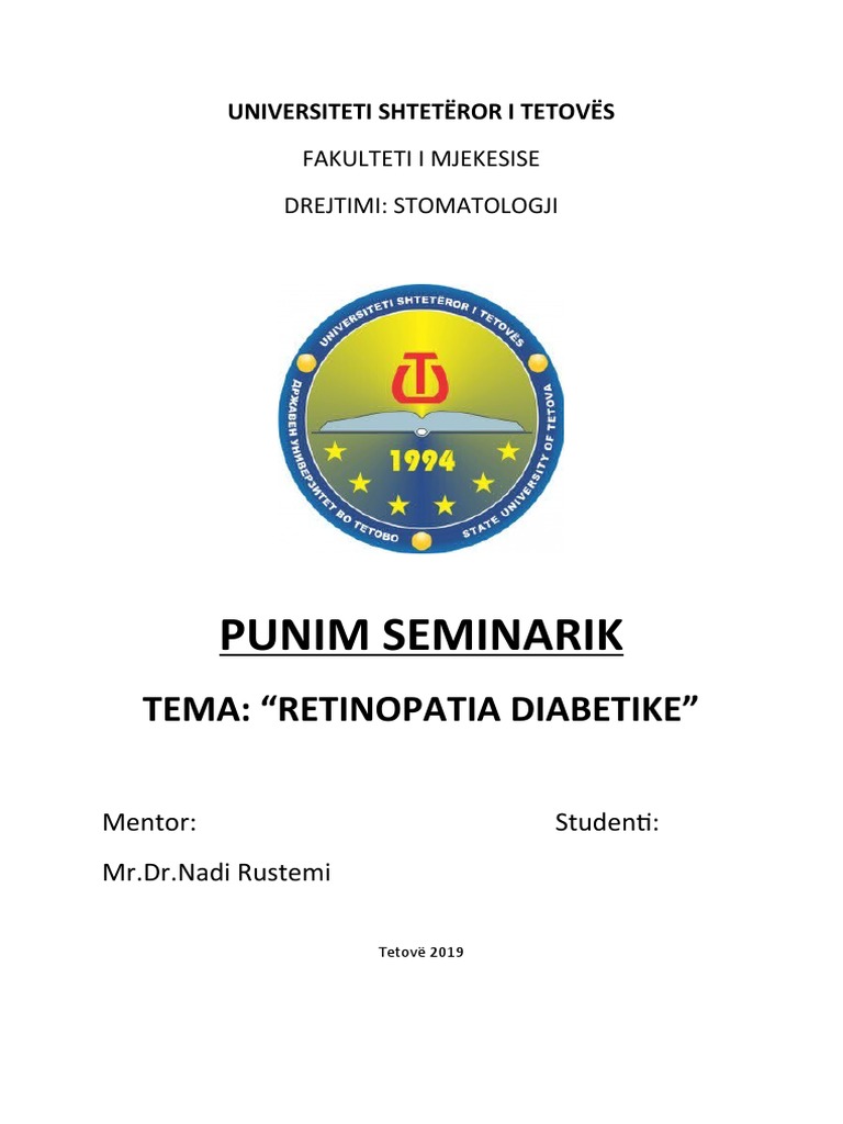 Retinopatia Diabetike