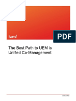 The Best Path To UEM Is Unified Co-Management: White Paper