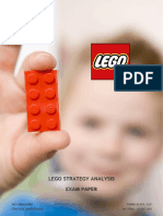 Lego Strategy Analysis Exam Paper: The Lisbon Mba PEDRO ALVES, 11122 Strategic Management 4th TERM - 10.DEC.2012