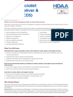 ITIL Specialist CDS Brochure PDF
