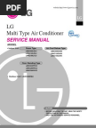 LG Split Type Air Conditioner Complete Service Manual | Air