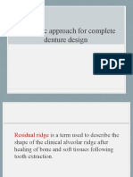 Biomatric Approach For Complete Denture Design