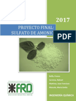 Proyecto Final Sulfato de Amonio PDF