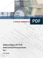Significant Changes To ACI 318-08 Relative To Precast/Prestressed Concrete