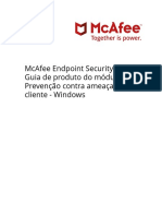 Mcafee Endpoint Security 10.5.0 - Guia de Produto Do Modulo Prevencao Contra Ameacas Do Cliente - Windows - PDF 11-2-2020