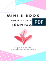Mini E-Book Cortes e Costura - Técnicas