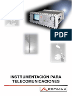 Instrumentación para Telecomunicaciones 2000 - Promax