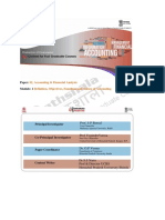 02, Accounting & Financial Analysis Definition, Objectives, Functions and Nature of Accounting