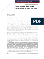 Discrimination, Women, and Work: Processes and Variations by Race and Class