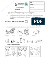 Subiect Județeană PPCT - Cls CP PDF