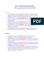 Cool Tools Practice - Teaching Schoolwide Behavior Matrix 1