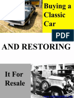 Restoring For Resale