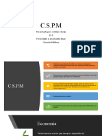 C.S.P.M: Presentado Por: Cristian Clavijo 10-1 Presentado A: Licenciado Jorge Ciencias Políticas