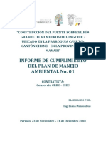 Informe Ambiental MTOP