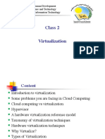 Virtualization Class at University of Human Development