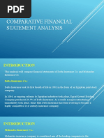 Comparative Financial Statement Analysis - M2