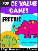 Place Value Monster Game | PDF