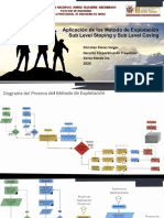 Aplicación de Los Métodos de Exploración Sub Level Stoping y Sub Level Caving