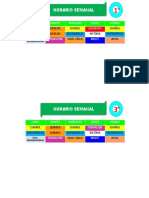 Horario Semanal