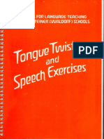 Tongue Twisters and Speech Exercises PDF