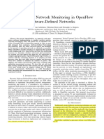 (Adrichem Et Al., 2014) OpenNetMon - Network Monitoring in OpenFlow Software-Defined Networks